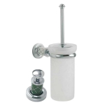 Ершик для унитаза Boheme Murano 10913-GR-CR хром, зеленый