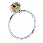 Кольцо для полотенец Bemeta Retro 144204068 хром/золото