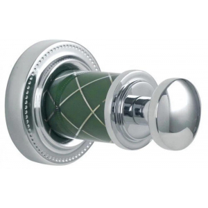 Крючок Boheme Murano 10906-GR-CR хром, зеленый