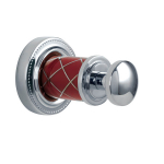 Крючок Boheme Murano 10906 -R-CR хром-рубин декор