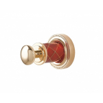 Крючок Boheme Murano 10906-R-G золото-рубин декор
