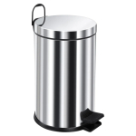 Мусорное ведро Berges Wasserhaus 121004 12 л хром