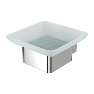 Мыльница Lemark Smooth Line 9741016 хром