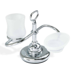 Мыльница + стакан Stil Haus Elite EL15(08) хром