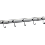 Планка с крючками (5 крючков) Savol (S-05205B)