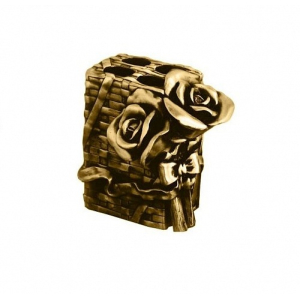 Подставка для зубных щеток ART&MAX ROSE AM-0091B-B Бронза