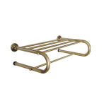 Полка для полотенец (металл) Boheme Medici бронза 10627
