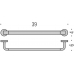 Полотенцедержатель Colombo Nordic B5209 