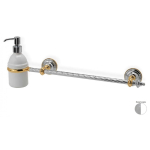  Полотенцедержатель + дозатор Stil Haus Giunone G69D(03)