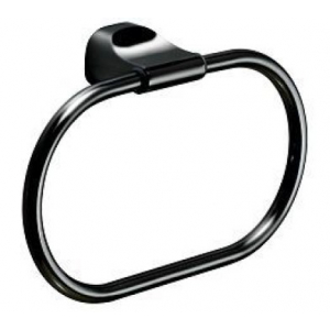 Полотенцедержатель-кольцо Gedy G-Stelvio черный матовый ST70(14)