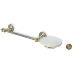  Полотенцедержатель + мыльница Stil Haus Giunone G69(25) бронза