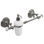 Полотенцедержатель с дозатором для жидкого мыла ART&MAX AM-2057D-Cr-C Хром