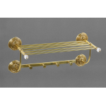 Полотенцедержатель с крючками ART&MAX AM-2032-Br-C Бронза