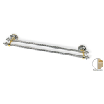 Полотенцедержатель Stil Haus Giunone G05.2(04) белый/золото