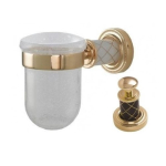 Стакан Boheme Murano 10904-CH-G золото, шоколад