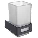  Стакан Boheme Q Сhrome & Black 10944-CR-B 