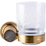 Стакан Boheme Royal Cristal 10924-BR-B бронза