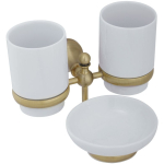 Стакан с мыльницей Veragio Gialetta VR.GIL-6443.BR