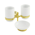 Стакан с мыльницей Veragio Gialetta VR.GIL-6443.DO