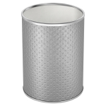 Ведро  3л  Geralis Punto M-PHH-B  серебро  кант хром