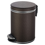 Ведро  5л Geralis Punto  V-PCH-B   шоколад  кант хром