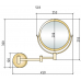 Зеркало косметическое с подсветкой Boheme Imperiale 503 золото 