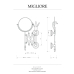 Зеркало оптическое пантограф 18 см Migliore Luxor 26130 золото 