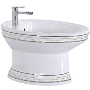 Биде напольное CeramaLux 1410 белое