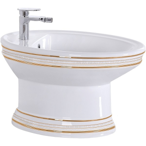 Биде напольное Ceramalux Luxe Classic 4285 белое