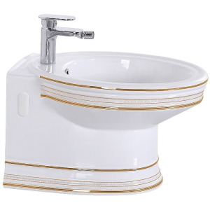 Биде напольное Ceramalux Luxe Classic 4289 белое