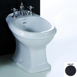 Биде напольное Simas Arcade черный AR833nero