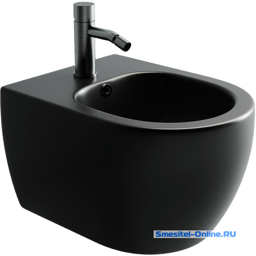 Фото Биде подвесное Ceramica Nova Play CN3002MB черный матовый