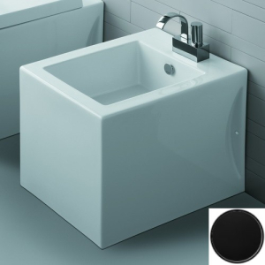 Биде приставное Simas Frozen FZ04 NE черное Биде приставное Simas Frozen FZ04 NE черное