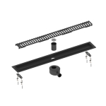 Душевой лоток 80 Timo Drain System DS230108/03 черный
