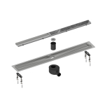 Душевой лоток 90 Timo Drain System DS230209/00 хром (решетка под плитку)