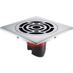 Душевой трап 10х10 Orange OT01-001cr хром