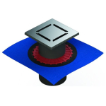  Трап 15х15 Berges Wasserhaus Zentrum Norma  090463 матовый хром