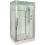 Душевая кабина 120х90 Timo Premium Helma H-520 L с хамамом и гидромассажем