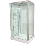 Душевая кабина 120x90 Timo Puro H-510 R с хамамом и гидромассажем