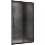 Душевая дверь 130 Abber Schwarzer Diamant AG30130BMH черный