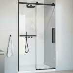 Душевая дверь 130 Vincea Como Soft VDS-1CS130CLB черный 