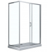 Душевая дверь 140 см Aquanet SD-1400A  прозрачное стекло 