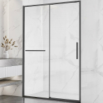 Душевая дверь 150 Vincea Slim Soft VDS-1SS150CLGM вороненая сталь