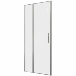 Душевая дверь 90 Allen Brau Priority 3.31026.BA серебро браш