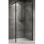 Душевая перегородка 100 Abber Immer Offen AG66100B черная