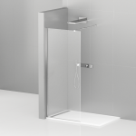 Душевая перегородка 115 Cezares Libarta LIBERTA-L-1-115-C-Cr хром