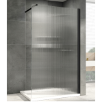 Душевая перегородка 91 Abber Immer Offen AG61091R8 черный