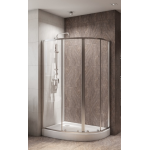 Душевой уголок 100х80 BelBagno Due DUE-RH-2-100/80-C-Cr хром