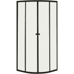 Душевой уголок 100x100 Orange E01-100TB/G черный