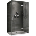 Душевой уголок 110х70 Abber Zart AG08110-S71 хром